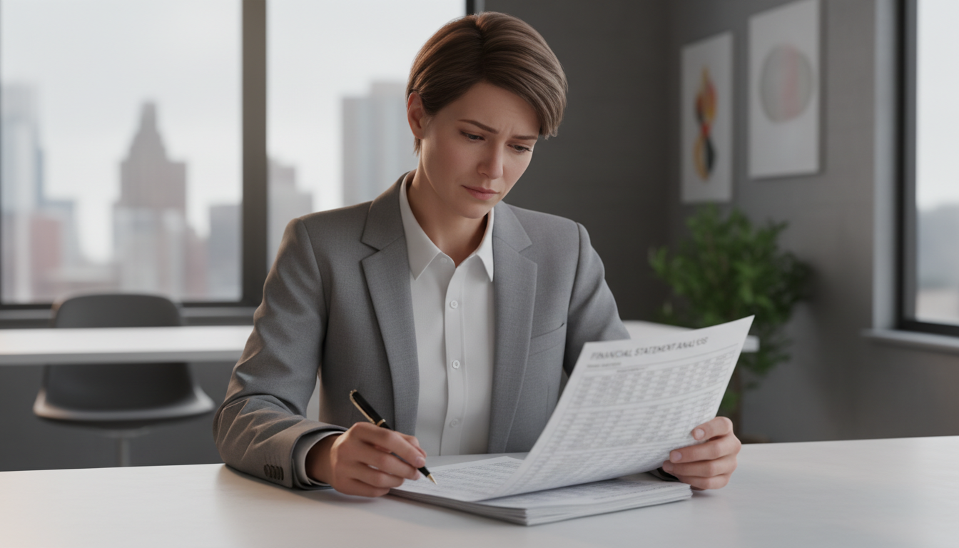 Человек внимательно изучает договор займа с цифрами